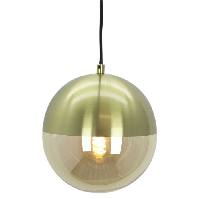 Design fönsterlampa bärnstensfärgad, Nalini