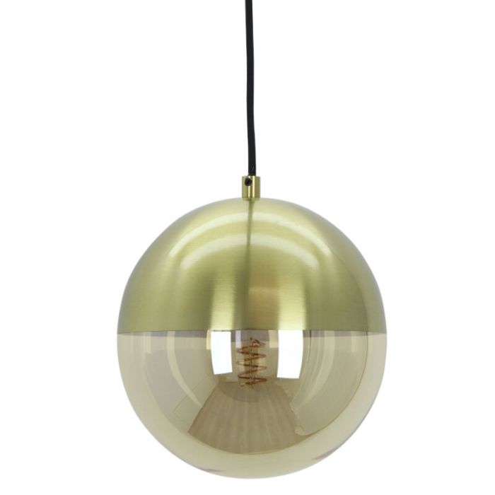 Design fönsterlampa bärnstensfärgad, Nalini