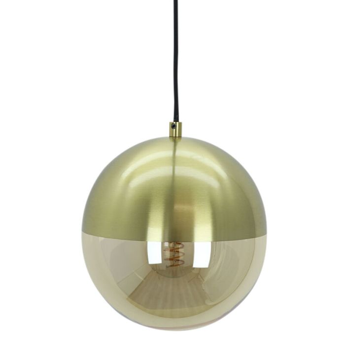 Design fönsterlampa bärnstensfärgad, Nalini