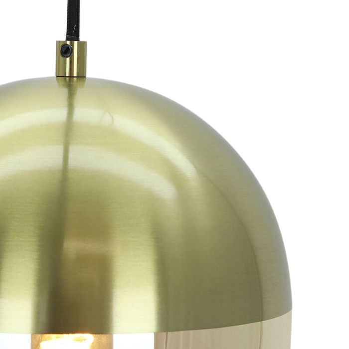 Design fönsterlampa bärnstensfärgad, Nalini
