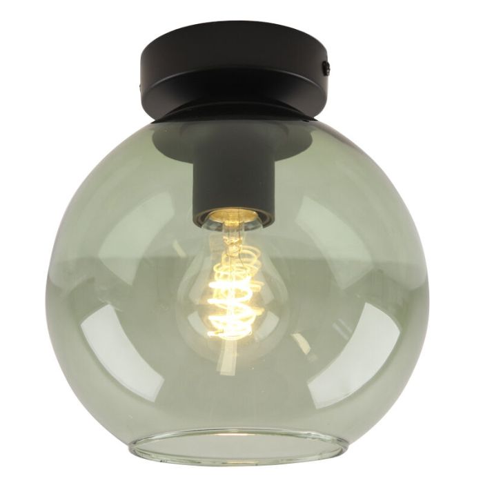 Design taklampa grön, Giada