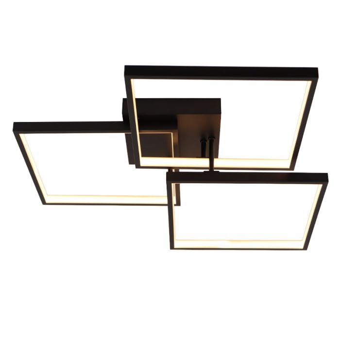 Modern taklampa svart, Giorgio