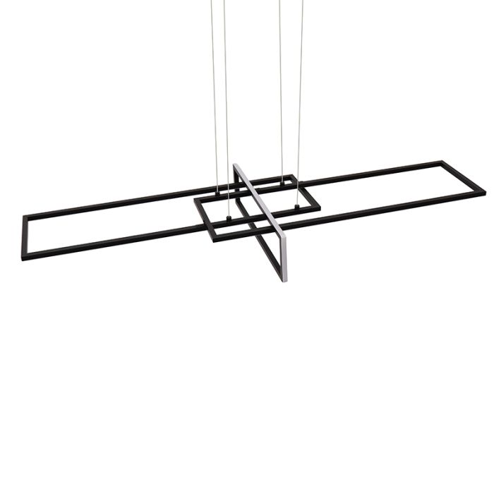 Modern fönsterlampa svart, Alessandro