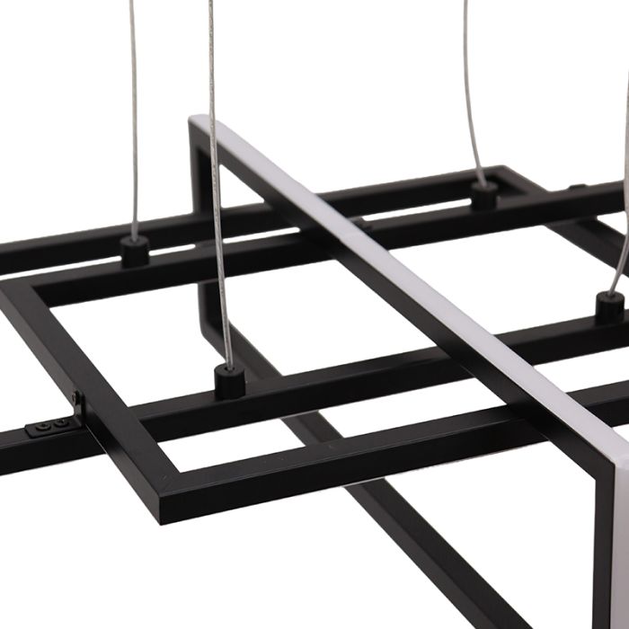 Modern fönsterlampa svart, Alessandro