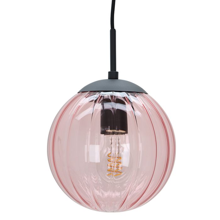 Retro fönsterlampa rosa, Rifka
