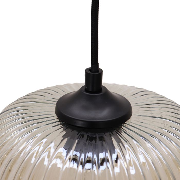 Design fönsterlampa bärnstensfärgad, Charlois