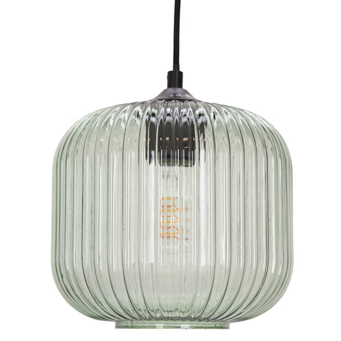 Design fönsterlampa grön, Charlois