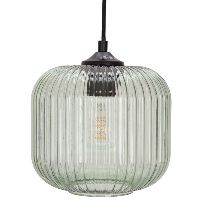 Design fönsterlampa grön, Charlois