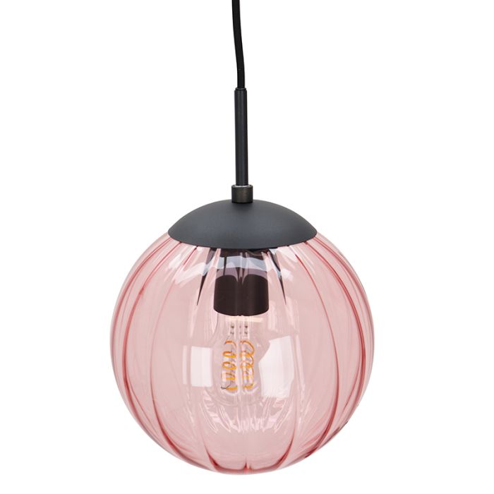 Retro fönsterlampa rosa, Rifka