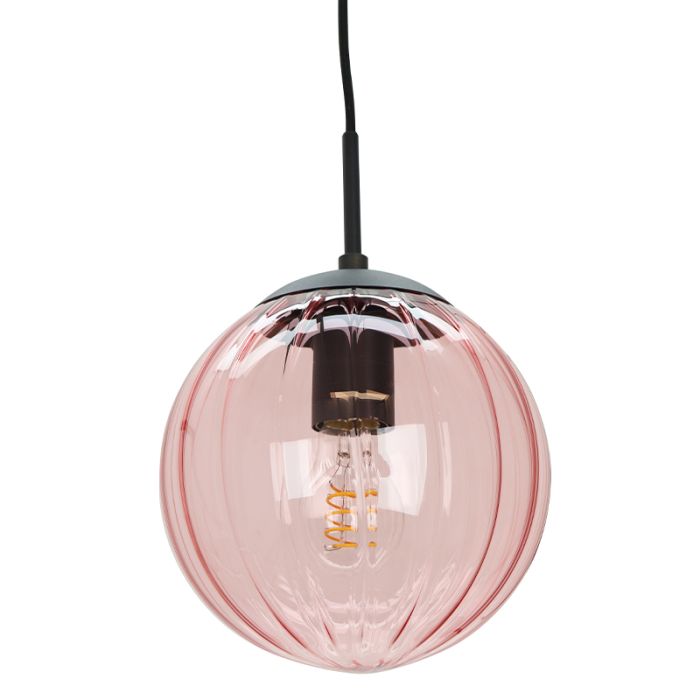 Retro fönsterlampa rosa, Rifka