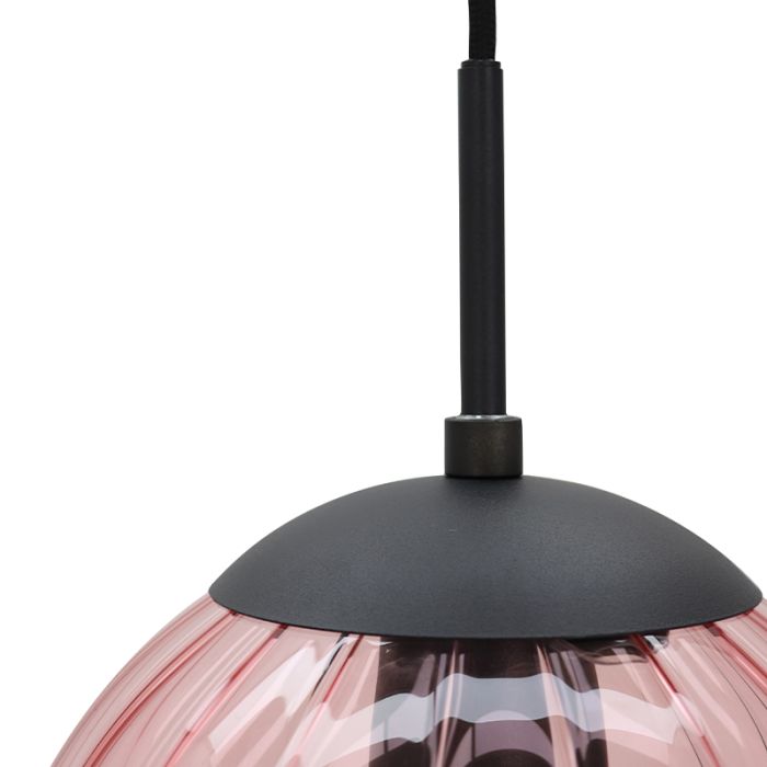 Retro fönsterlampa rosa, Rifka