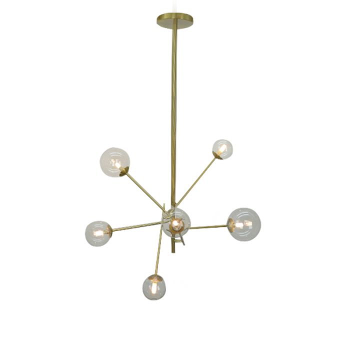 Design fönsterlampa guld, Kaily