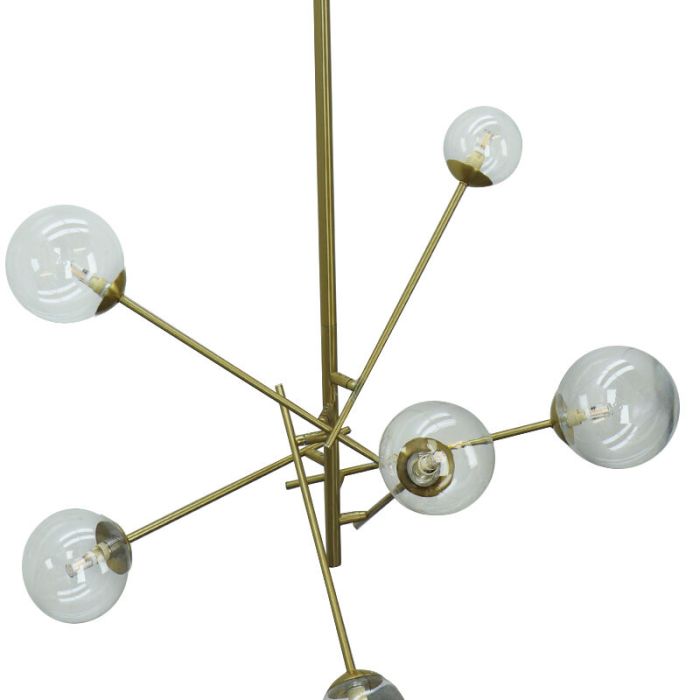 Design fönsterlampa guld, Kaily