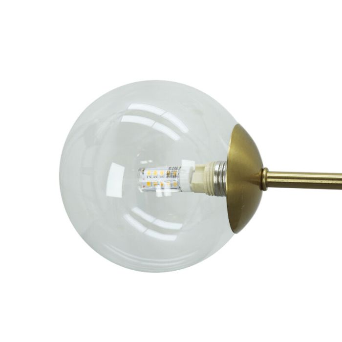 Design fönsterlampa guld, Kaily