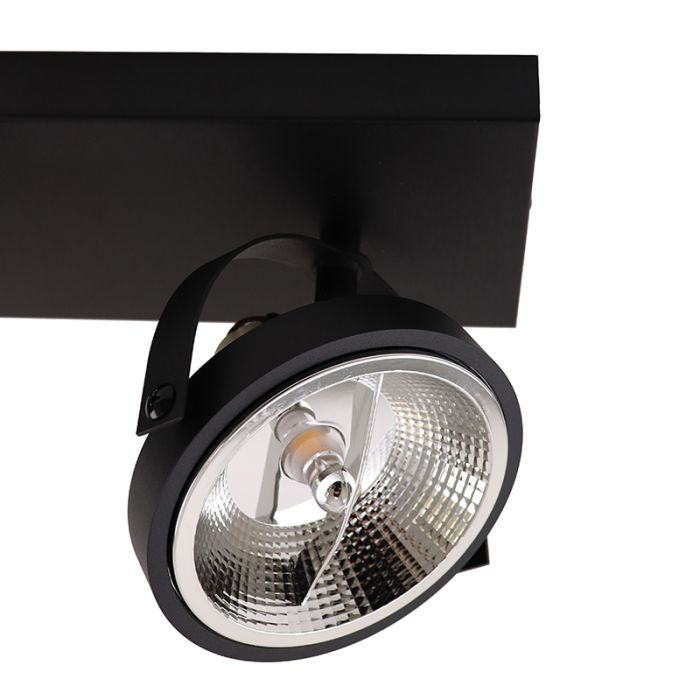 Modern taklampa svart, Morris