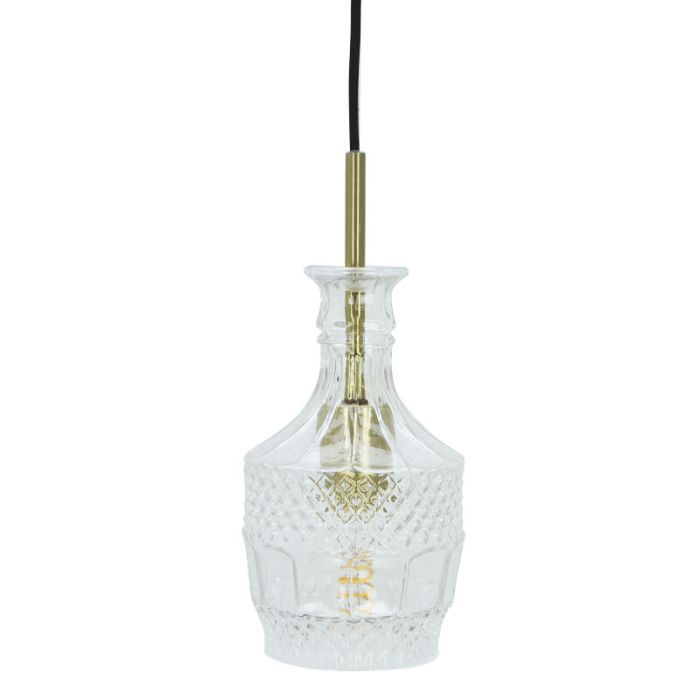 Design fönsterlampa transparent, Danny
