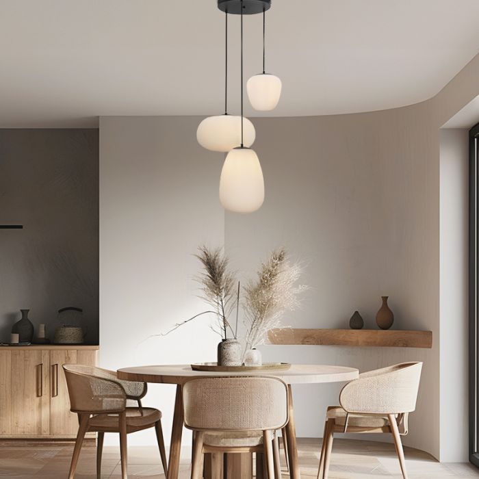 Modern fönsterlampa vit, Davide