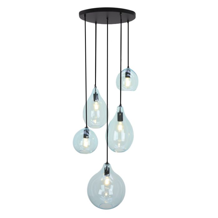 Design fönsterlampa blå, Cees