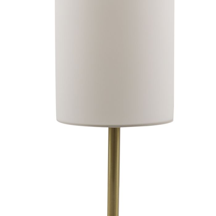 Modern bordslampa vit, Gaya, med brytare