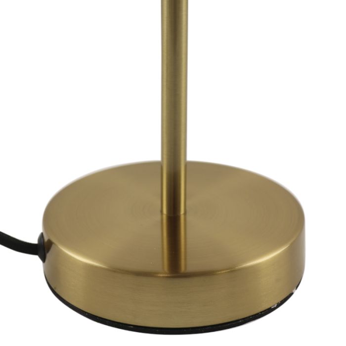 Modern bordslampa vit, Gaya, med brytare