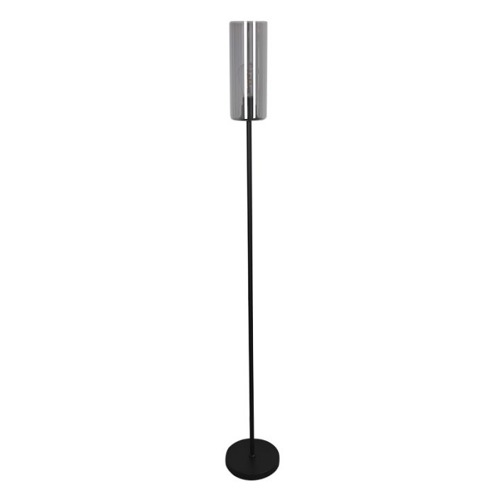 Modern golvlampa grå, Gaya, med brytare