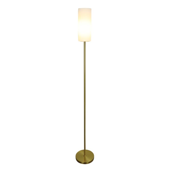Modern golvlampa vit, Gaya, med brytare