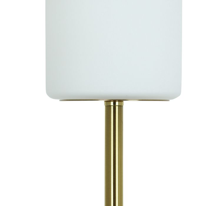 Modern golvlampa vit, Gaya, med brytare