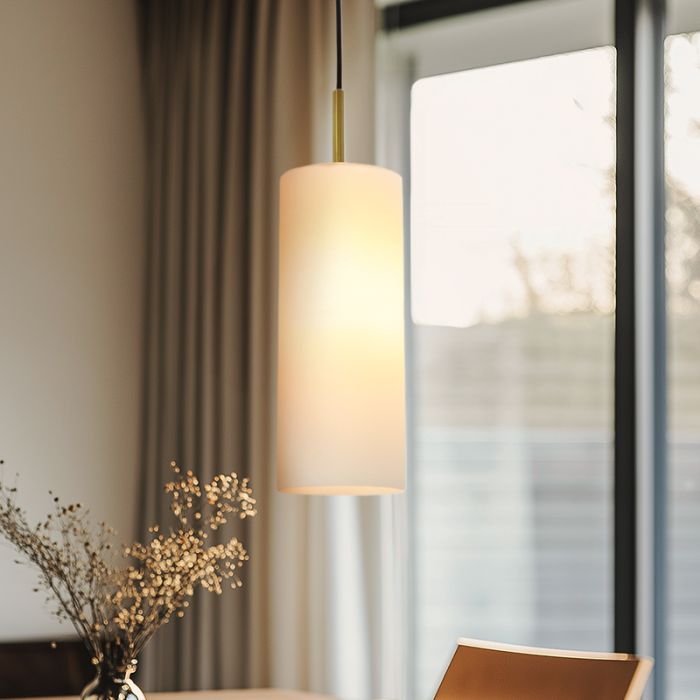 Modern pendellampa matbord vit, Gaya