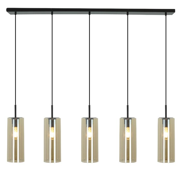 Modern fönsterlampa bärnstensfärgad, Gaya