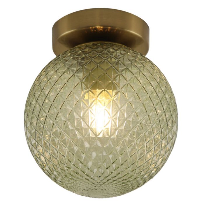 Retro taklampa grön, Johnson