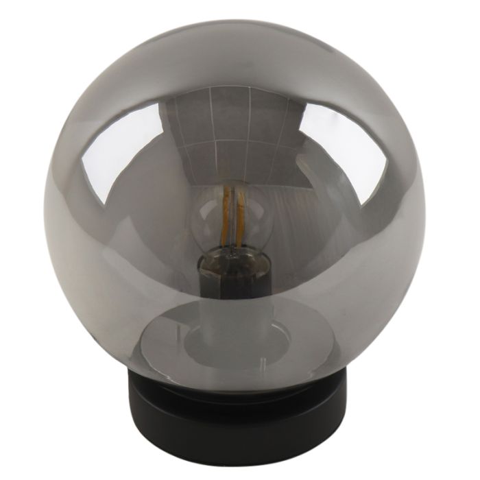 Modern bordslampa grå, Jelly, med brytare