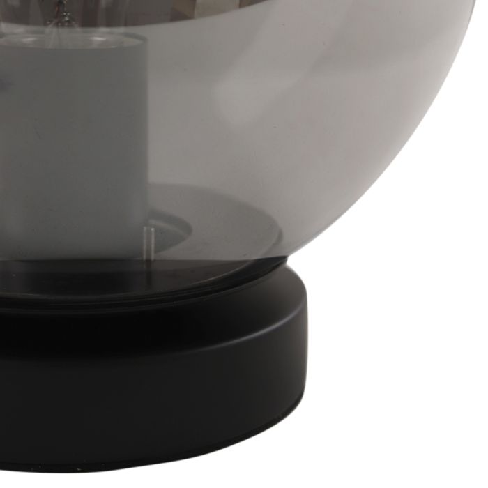 Modern bordslampa grå, Jelly, med brytare
