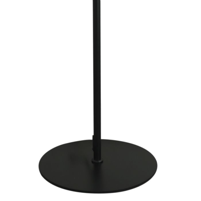 Design golvlampa grå, Remo, med brytare