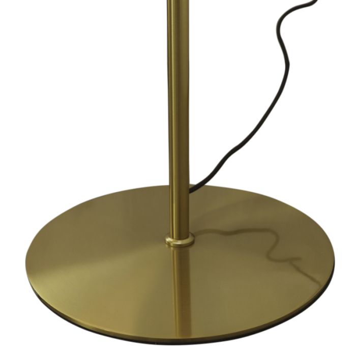 Design golvlampa vit, Remo, med brytare