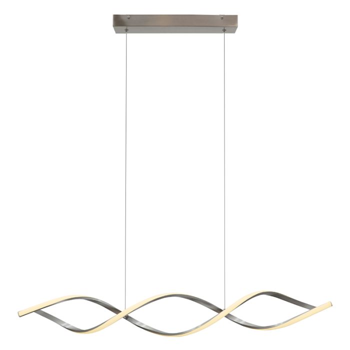 Design fönsterlampa silver, Kuno, 45W, 3000K LED, 3 stegs dimmer