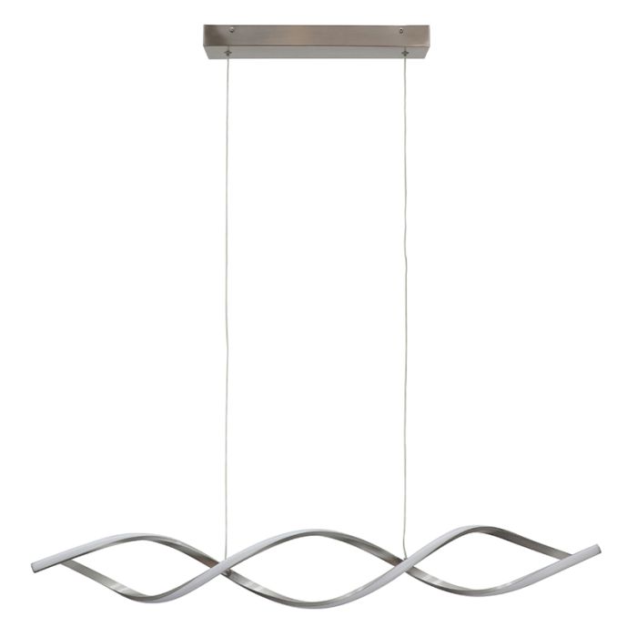 Design fönsterlampa silver, Kuno, 45W, 3000K LED, 3 stegs dimmer