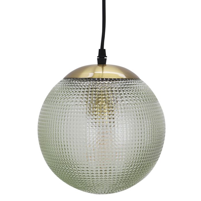 Design fönsterlampa grön, Dolf