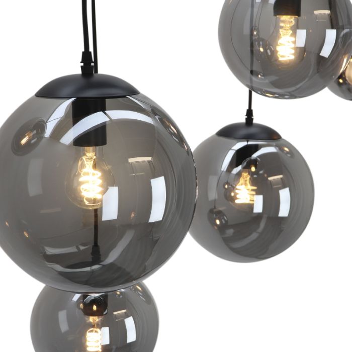 Design fönsterlampa grå, Dolf