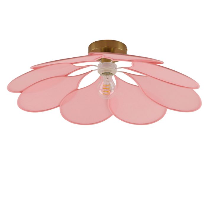 Rustik taklampa rosa, Nena