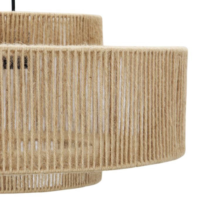 Rustik fönsterlampa brun, Selena