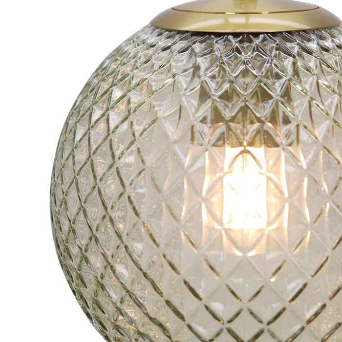 Retro fönsterlampa grön, Johnson