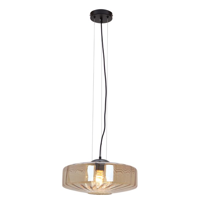 Design fönsterlampa bärnstensfärgad, Sevda