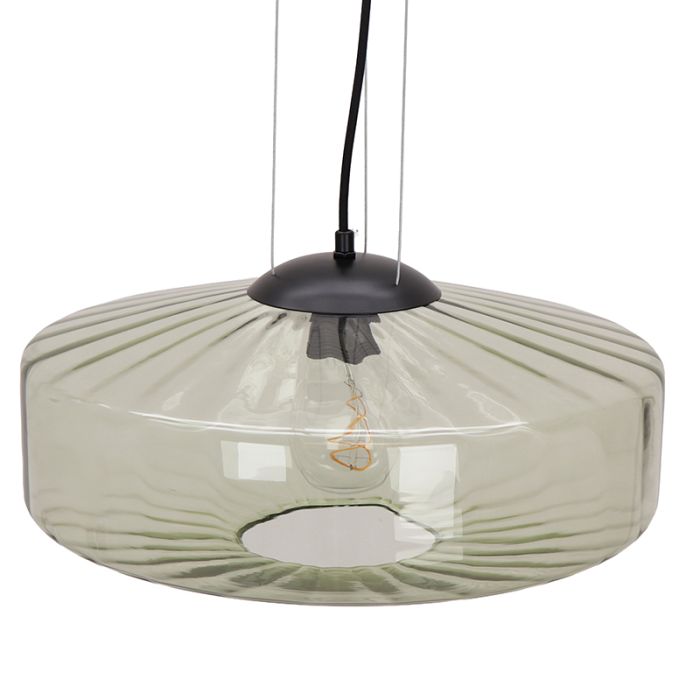 Design fönsterlampa grön, Sevda