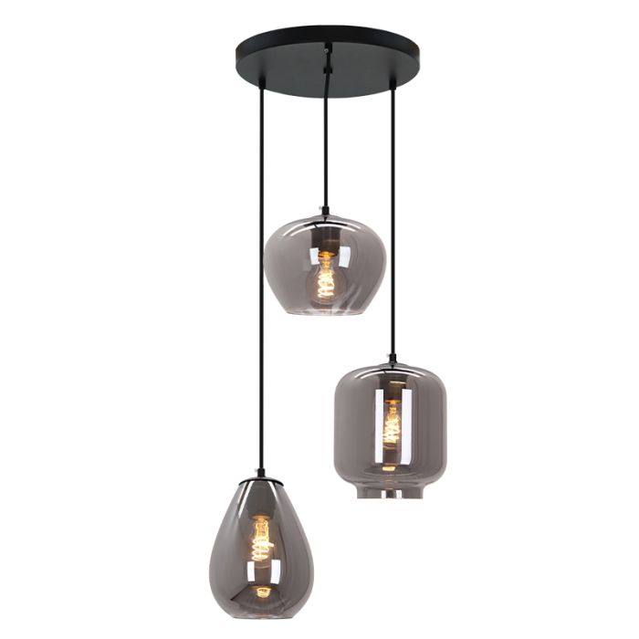 Modern fönsterlampa grå, Caia