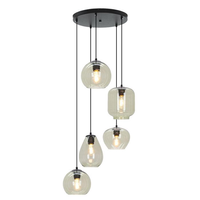 Modern fönsterlampa grön, Caia
