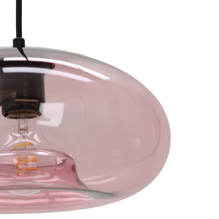 Modern fönsterlampa rosa, Caia