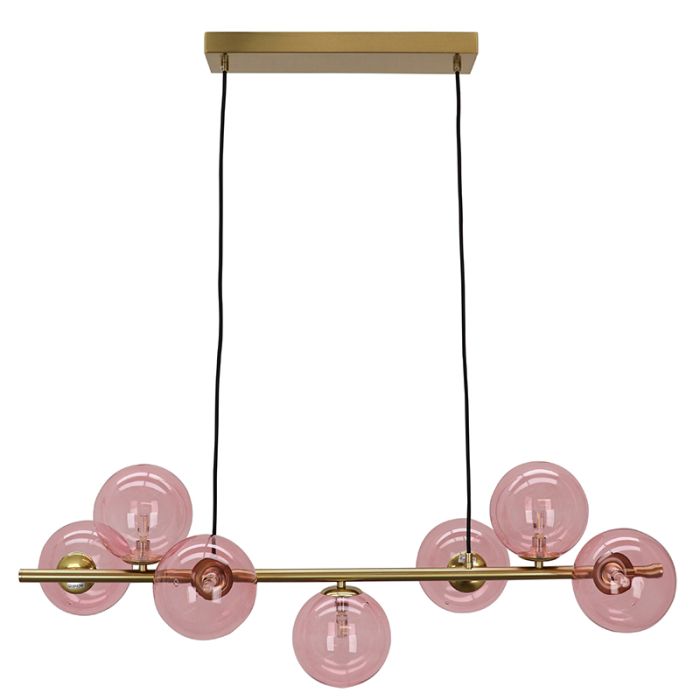 Design fönsterlampa rosa, Remo