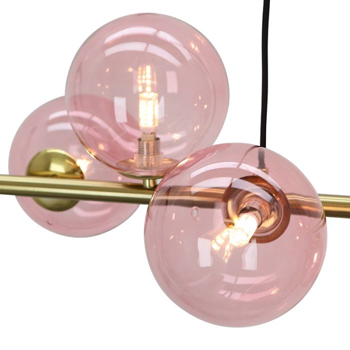Design fönsterlampa rosa, Remo