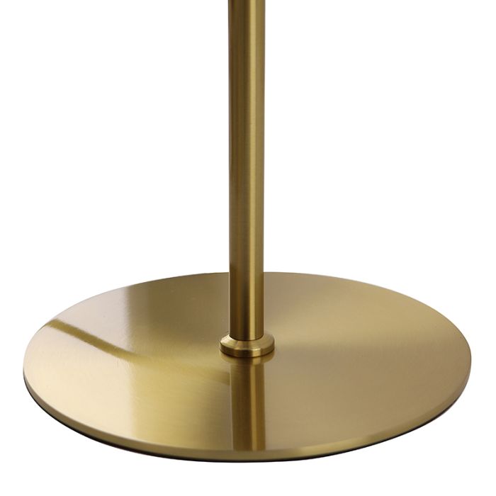 Design bordslampa rosa, Remo, med brytare
