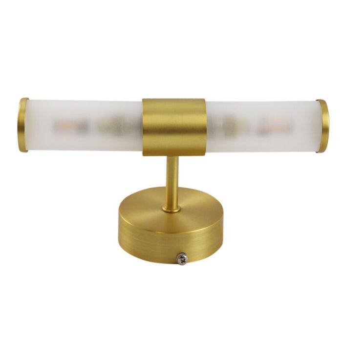 Modern badrumslampa vägg guld, Callum, IP44